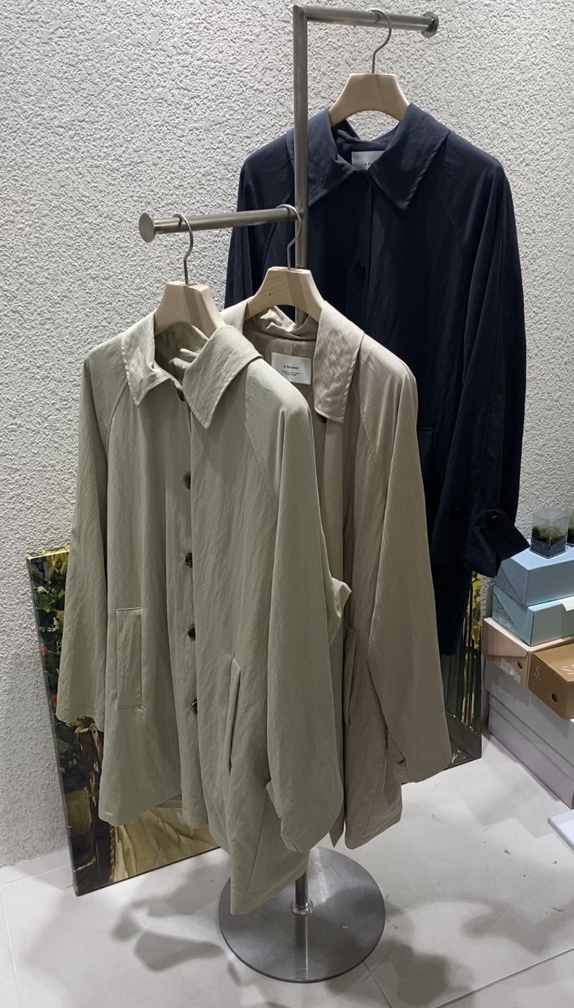 N BROWN直郵韓國代購女裝新品24秋冬休閑時尚推薦長款風衣N BROWN長款風衣
